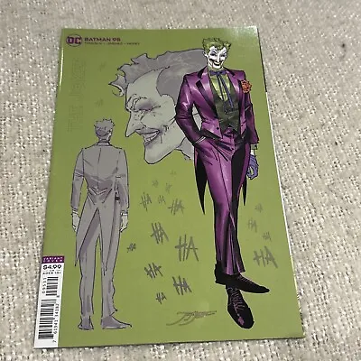 Buy BATMAN #95 1:25 JOKER VARIANT - JIMENEZ Design 2020 Joker War Bagged • 15£