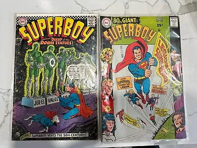 Buy Superboy: 2 Book Lot Silver Age Comics! #136 & #147, 1960’s • 15.73£