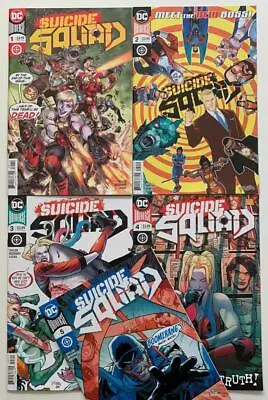 Buy Suicide Squad #1 To #5 A Covers (DC 2020) 5 X VF+ & NM Issues (except #5 FN+) • 29.62£
