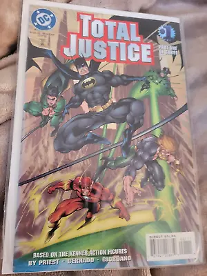 Buy Total Justice #1 1996 DC Comics Batman Flash • 5£