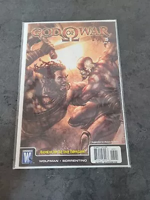 Buy Wildstorm God Of War Comic #5 (Sleeved & Back Board) • 39.99£