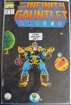 Buy The Infinity Gauntlet # 4 Print Signed By George Perez • 4.95£