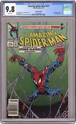 Buy Amazing Spider-Man Australian Price Variant #373 CGC 9.8 1993 3715364017 • 1,239.26£
