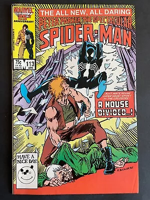 Buy Peter Parker The Spectacular Spider-Man #113 Marvel 1986 Comics • 5.17£