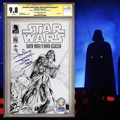 Buy CGC 9.8 SS Star Wars Darth Vader And The Ninth Assassin #1 Variant Signed Prowse • 1,135.23£