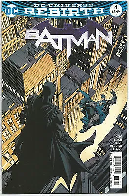 Buy BATMAN #4 DC UNIVERSE REBIRTH 1st PRINTING 10/2016 ''I AM GOTHAM'' PART 4 • 1.99£