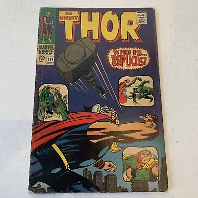 Buy The Mighty Thor #141 Silver Age Marvel Comic Book • 19.77£