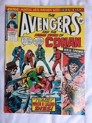 Buy The Avengers & Conan No.126 (Feb 14 1976) UK Marvel Comics - Free Post • 3.50£