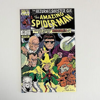 Buy Amazing Spider-Man #337 NM 1990 1st Full Team Appearance Of The Sinister Six V2 • 30£