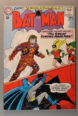 Buy Batman #159 *1963*  The Great Clayface-Joker Feud!  Sheldon Moldoff - Cover • 155.91£