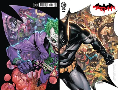Buy Batman #100 Cvr A Jorge Jimenez Wraparound (joker War) (06/10/2020) • 5.70£