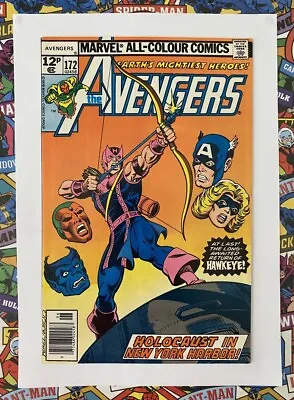 Buy Avengers #172 - Jun 1978 - Hawkeye Rejoins The Avengers! - Nm- (9.2) Pence Copy! • 19.99£