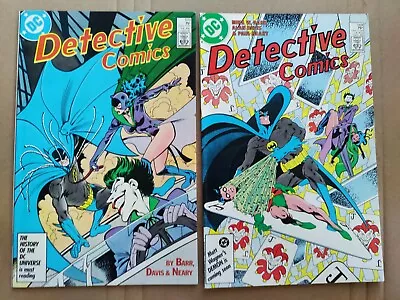 Buy Detective Comics 569 VF+ 570 VG+ 1987 Lot Of 2 Joker Catwoman Alan Davis • 14.41£