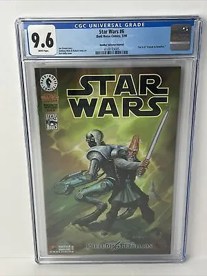 Buy Star Wars #6 (Part 6 Of Prelude To Rebellion) May'99 CGC 9.6 White Pages • 39.90£