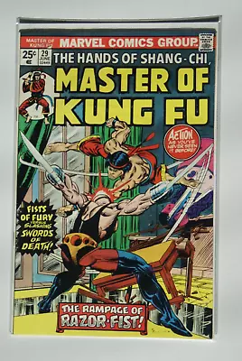 Buy Master Of Kung Fu #29 1st Appearance Of Razorfist Marvel Comics • 39.42£