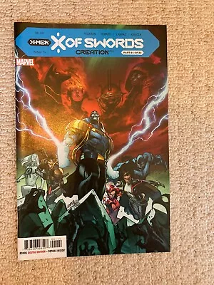 Buy X-Men X Of Swords #1 Creation Jonathan Hickman (Avengers, Fantastic Four) Marvel • 1.99£