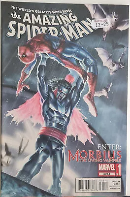 Buy Amazing Spider-Man #699.1 - Vol. 1 (02/2013) - Origin Of Morbius NM - Marvel • 6.01£
