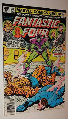 Buy Fantastic Four #206 Glossy Fresh Nm 9.4 1979  High Grade Skrulls • 26.96£