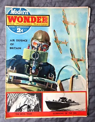 Buy VINTAGE WW2 MAGAZINE ‘MODERN WORLD’ Featuring FLASH GORDON - 29th JULY 1939 • 3.49£