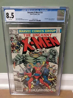 Buy The Uncanny X-Men #156 CGC 8.5  Marvel Comics  1982  Origin Of Corsair  🇺🇸🇺🇸 • 39.42£