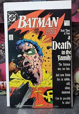 Buy 1988 DC Comics Batman #428 Key Issue Death Of Robin (Jason Todd) Key Issue • 27.71£