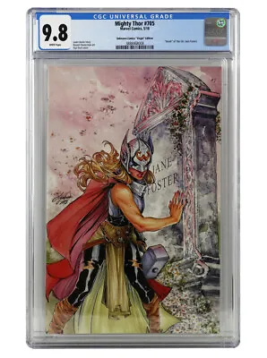 Buy Mighty Thor #705 Virgin Variant CGC Graded 9.8 Unknown Comics Exclusive Marvel • 151.87£