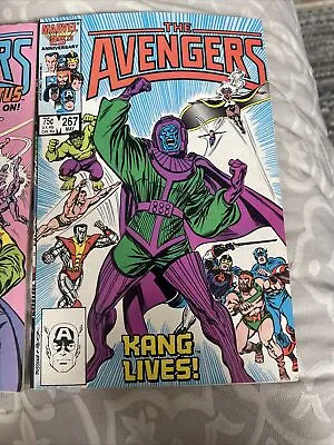 Buy The AVENGERS #267 And #269 1986 1st App Council Of Kangs And Origin Of Rama Tut • 38£