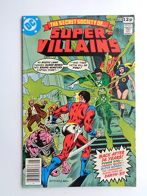 Buy Dc. Secret Society Of Super - Villains # 14 May  1978 . Please Read Condition • 1.45£