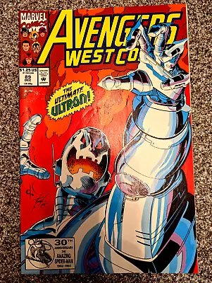 Buy AVENGERS West Coast #89  - Featuring The Ultimate ULTRON  - Marvel Comics • 1.99£