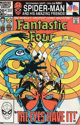 Buy Fantastic Four #237 (VFN-) `81 Byrne (Pence Copy) • 3.95£