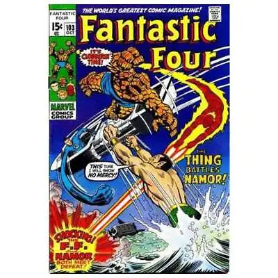 Buy Fantastic Four (1961 Series) #103 In Fine + Condition. Marvel Comics [u. • 42.60£