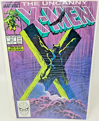 Buy Uncanny X-men #251 Dan Green Cover Art Fever Dreams *1989* 9.0 • 15.18£