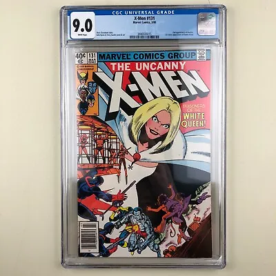 Buy Uncanny X-Men #131 (1980) CGC 9.0, 2nd Dazzler, Newsstand, WHITE PAGES • 118.59£