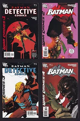 Buy Detective Comics #809/810 & Batman #643/644 Complete War Crimes Arc DC 2005 • 7.91£