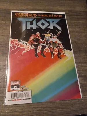Buy Thor #10 LGY #716 War Of The Realms Origin Of Thor Becoming God Of Thunder • 3.15£