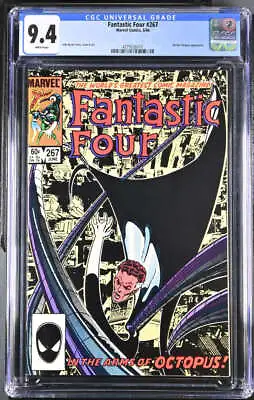 Buy Fantastic Four #267 Cgc 9.4 White Pages // Marvel Comics 1984 • 47.42£