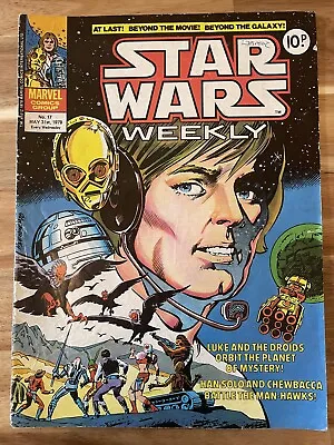 Buy Star Wars Weekly #17 VG (1978) Marvel Comics UK • 4.99£
