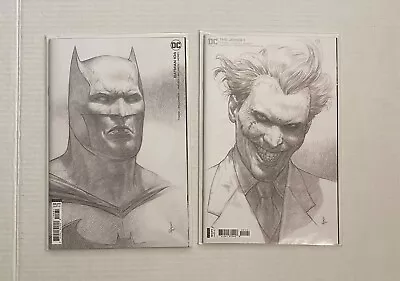 Buy Batman 106 Sketch Cover Joker 1 Sketch Cover Variant Lot Of 2 • 22.12£