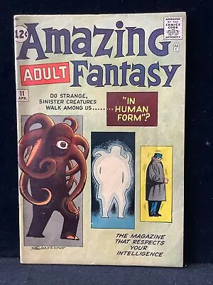 Buy Amazing Adult Fantasy #11 Marvel 1962 All Stan Lee & Steve Ditto S/A • 307.46£