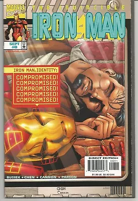 Buy The Invincible Iron Man #8 : Marvel Comics : September 1998 • 6.95£
