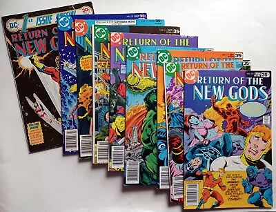 Buy Return Of The New Gods 12 13 14 15 16 17 18 19 1st Issue Special DC Comics 1977 • 23.99£
