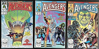 Buy The Avengers 293 294 295 Comic Lot 1988 Marvel Comics • 9.20£