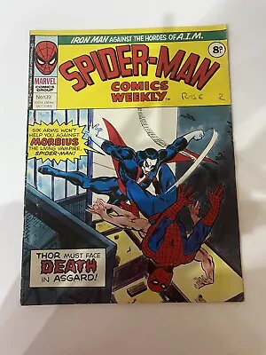 Buy Stan Lee Presents Spider-Man Comics Weekly #139 Oct 11 1975 Thor Must Face Death • 15£