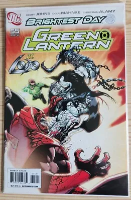 Buy Green Lantern #55 - Lobo Brightest Day - DC Comics 2010 Geoff Johns Doug Mahnke • 5.15£