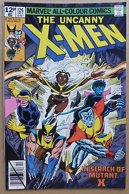 Buy The Uncanny X-men #126,  In Search Of Mutant X , High Grade Vf/nm. • 48£