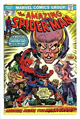Buy AMAZING SPIDER-MAN #138  Marvel 1974 -  Ross Andru & Gil Kane Art - VF • 14.25£