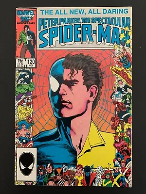 Buy Spectacular Spider-man #120 *very Sharp!* (1986)  25 Anniversary!  Lots Of Pics! • 3.91£