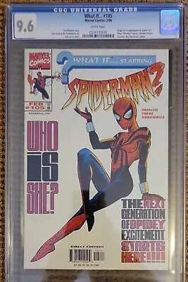 Buy What If? #105 Cgc 9.6 1st Mayday Parker Spider-girl Marvel 1998 • 355.73£