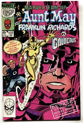 Buy Marvel Team-up #137--Galactus--Aunt May--comic Book--NM- • 28.14£