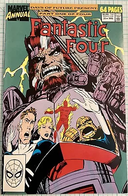 Buy Fantastic Four Annual #23 NM- 1st Ahab Days Of Future Present Part 1 1990 Marvel • 7.90£